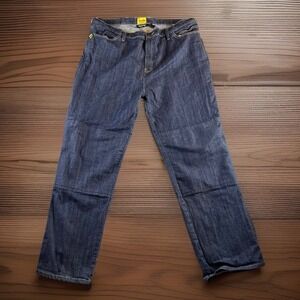 Drayko Roomoto Mr 4+ Jeans Double Knee Mens 42 Fits 39x33 Blue Motorcycle